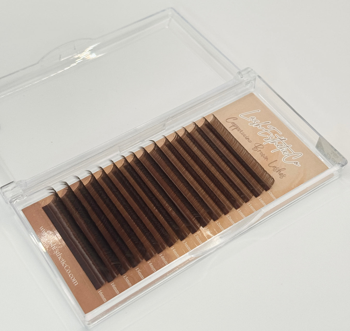 Cappuccino Brown Lashes (Mixed Trays)