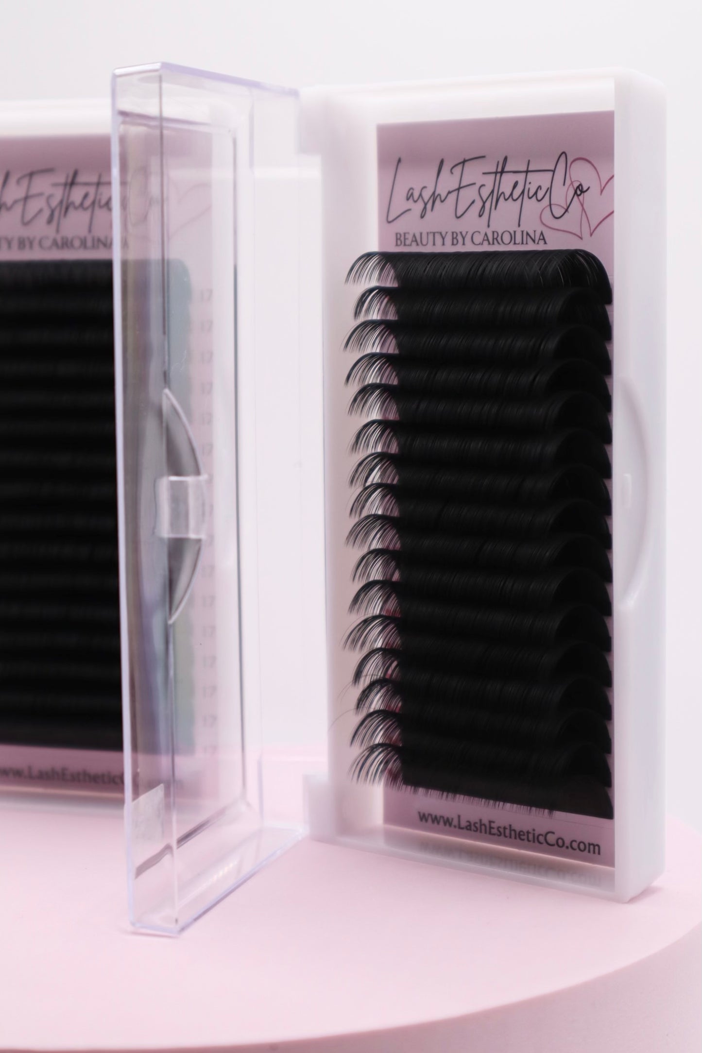 Dark velvet lash trays 0.5