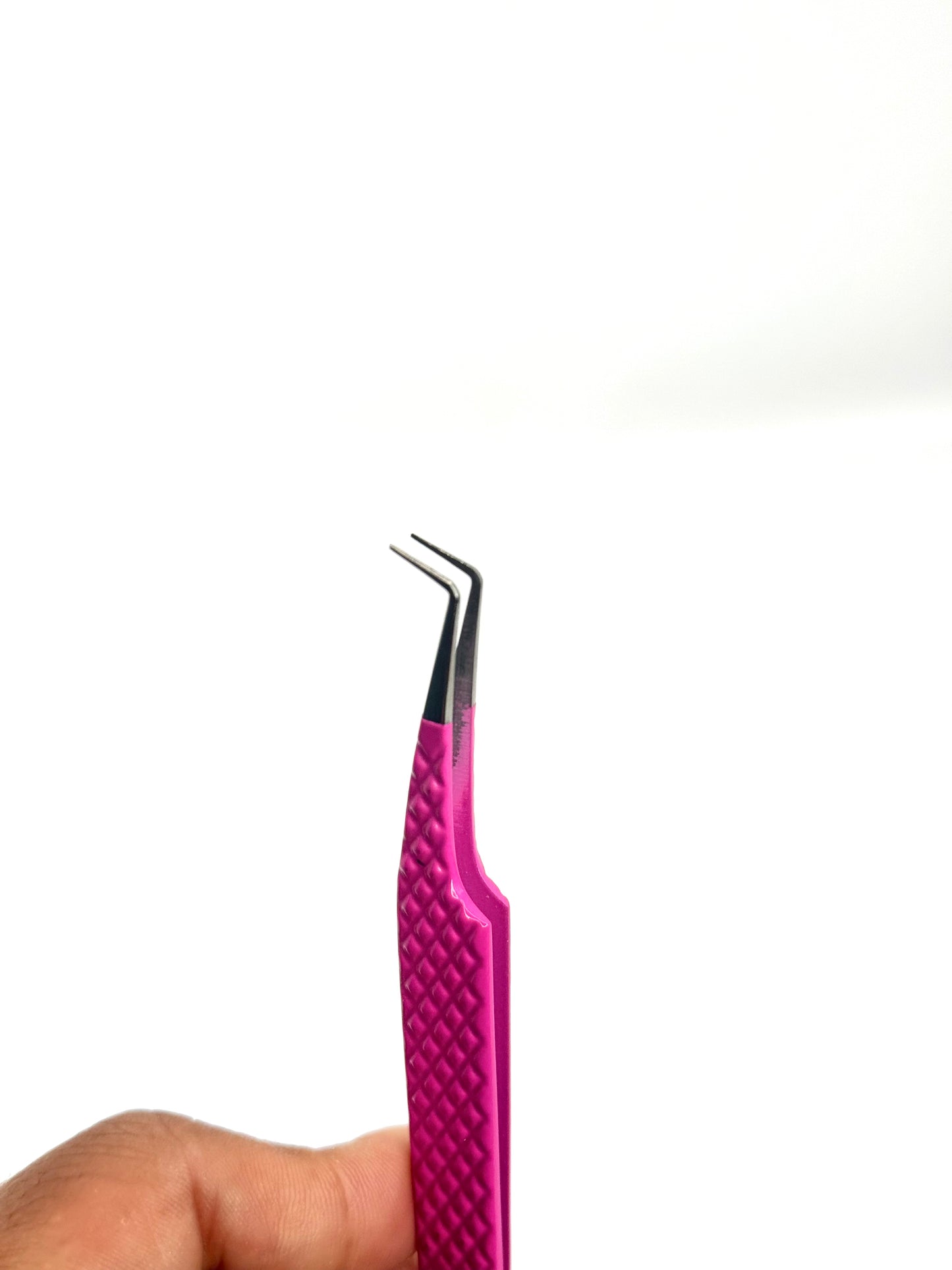 Hot pink tweezer w/charm